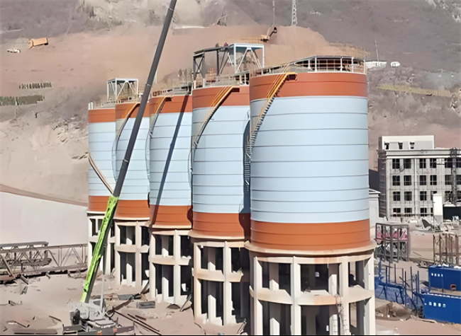 阳江镇高架钢板仓